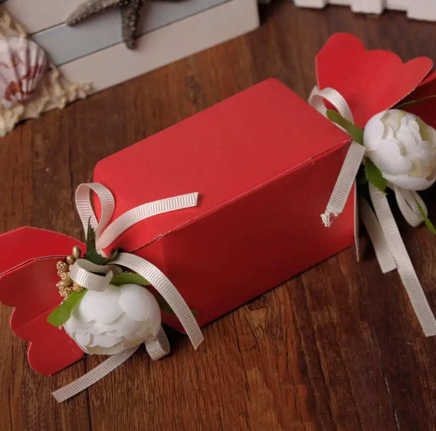 50pcs Flower Candy Box Chocolates Boxes With Ribbon For Wedding Party Baby Shower Favor Gift
50pcs Flower Candy Box Chocolates Boxes With Ribbon For Wedding Party Baby Shower Favor Gift