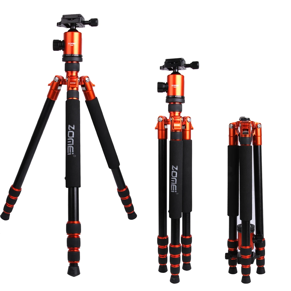 Zomei Z818 Professional Aluminium Alloy Tripod Kit Monopod Z818 For DSLR Camera Five Colors Available Light Compact Portable
Zomei Z818 Professional Aluminium Alloy Tripod Kit Monopod Z818 For DSLR Camera Five Colors Available Light Compact Portable