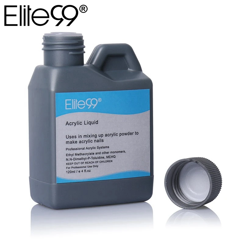 Elite99 120ml Acrylic Liquid Professional False Acrylic Nail Liquid Acrylic Powder System Nail Art Tools For UV Gel Nail Tips
Elite99 120ml Acrylic Liquid Professional False Acrylic Nail Liquid Acrylic Powder System Nail Art Tools For UV Gel Nail Tips