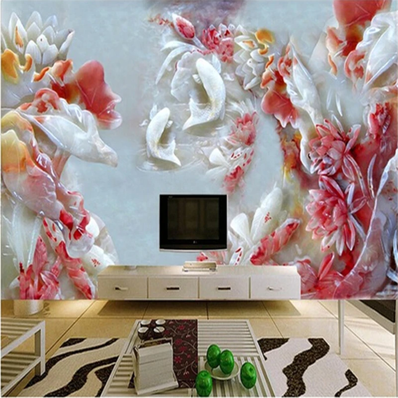 

beibehang papel de parede para quarto Custom 3D stereoscopic large mural wallpaper TV background wallpaper sofa mural
