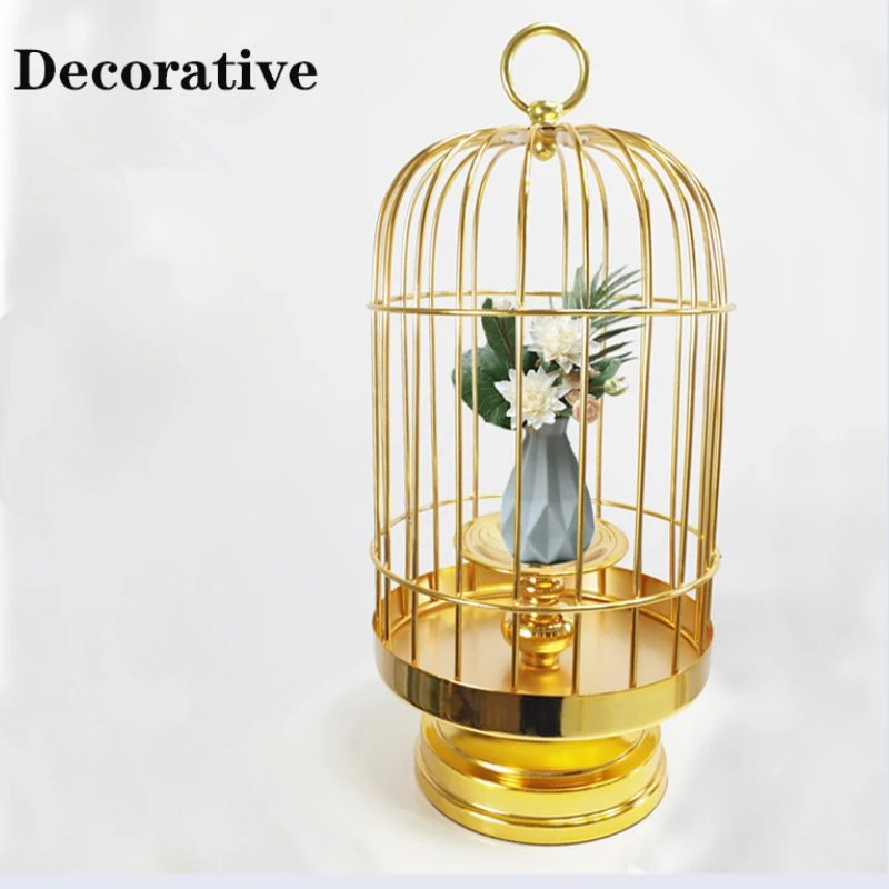 Wedding wrought bird cage flower cage candlestick artist decoration Crafts ornaments pre-function area decoration candle holder
Wedding wrought bird cage flower cage candlestick artist decoration Crafts ornaments pre-function area decoration candle holder