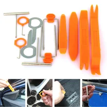 12pcs/set Plastic Pry Tool Trim Removal Tool Car Accessaries for Volkswagen VW Golf 4 6 7 GTI Tiguan Passat B5 B6 B7 CC