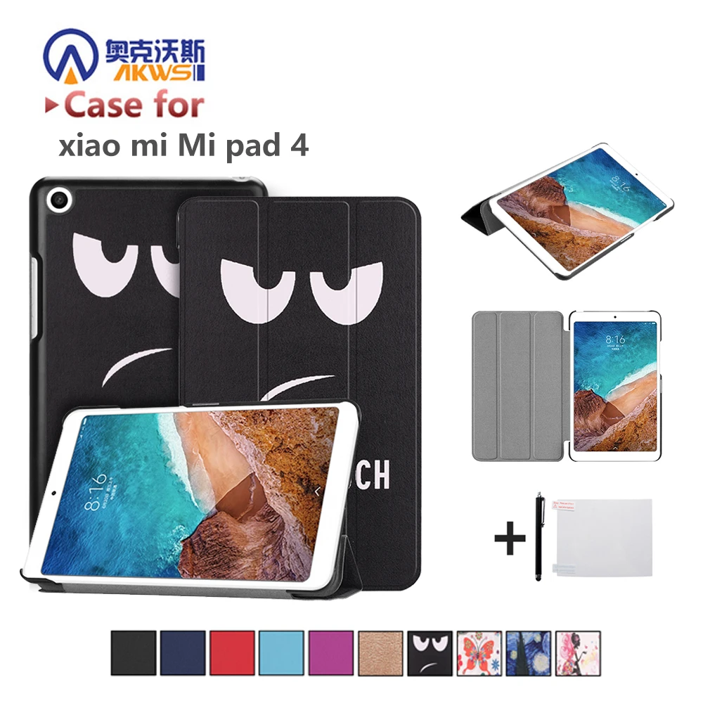 Slim PU Leather Case For Xiaomi Mi pad4 Mipad 4 8.0 inch Tablet protective Cover for Mi Pad 4 8 Stand Smart Cover+Gifts
Slim PU Leather Case For Xiaomi Mi pad4 Mipad 4 8.0 inch Tablet protective Cover for Mi Pad 4 8 Stand Smart Cover+Gifts