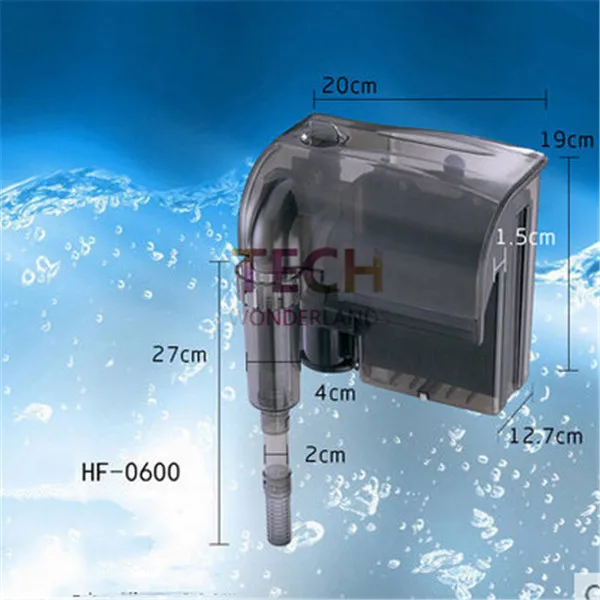 Aquarium Waterfall filter fish Tank ulter-silent multifunctional filter External Wall hanging filter Atman HF-0400/HF-0600
Aquarium Waterfall filter fish Tank ulter-silent multifunctional filter External Wall hanging filter Atman HF-0400/HF-0600