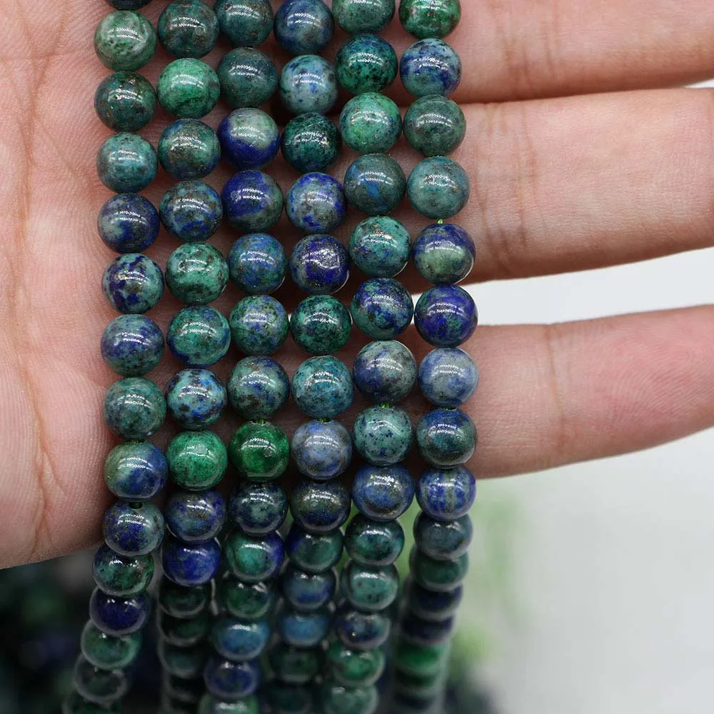 1strand/лот Натуральный камень phoenix lapis lazuli с открытым носком Свободные Spacer Бусины