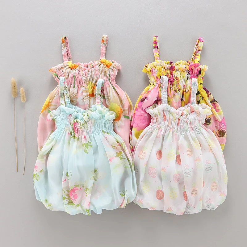 Baby Girls Floral Sleeveless Summer Beach Chiffon Blouse clothes Princess Girl Clothes Toddler Kids Dresses
Baby Girls Floral Sleeveless Summer Beach Chiffon Blouse clothes Princess Girl Clothes Toddler Kids Dresses