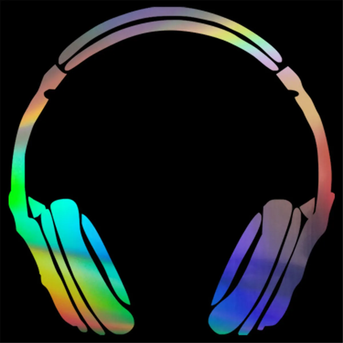 Наушники музыка DJ стены для дома окон и стекла двери автомобиля стикер ноутбука
