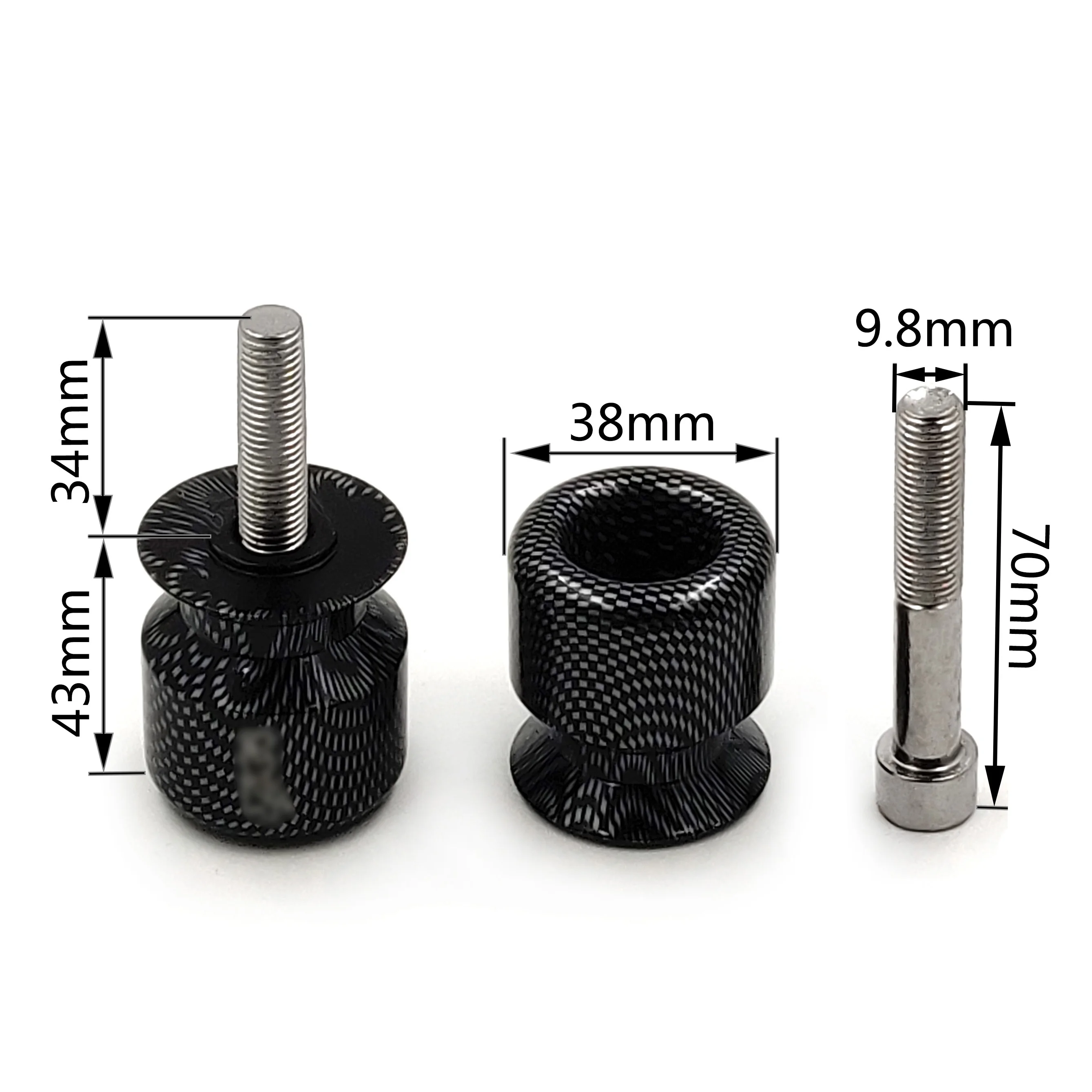 Aftermarket free shipping motorcycle parts Swingarm Spools for Kawasaki Ninja 250 ZZR600 650R Z1000 ZRX1200 ZX12R Carbon Fiber
Aftermarket free shipping motorcycle parts Swingarm Spools for Kawasaki Ninja 250 ZZR600 650R Z1000 ZRX1200 ZX12R Carbon Fiber