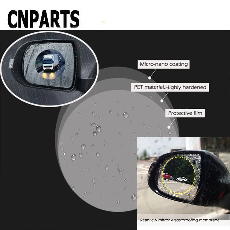 CNPARTS 2Pc For Renault Megane 2 3 Duster VW Touran Passat B6 Golf 7 T5 T4 Fiat 500 Car Rainproof Mirror Film Clear Safe Sticker
CNPARTS 2Pc For Renault Megane 2 3 Duster VW Touran Passat B6 Golf 7 T5 T4 Fiat 500 Car Rainproof Mirror Film Clear Safe Sticker