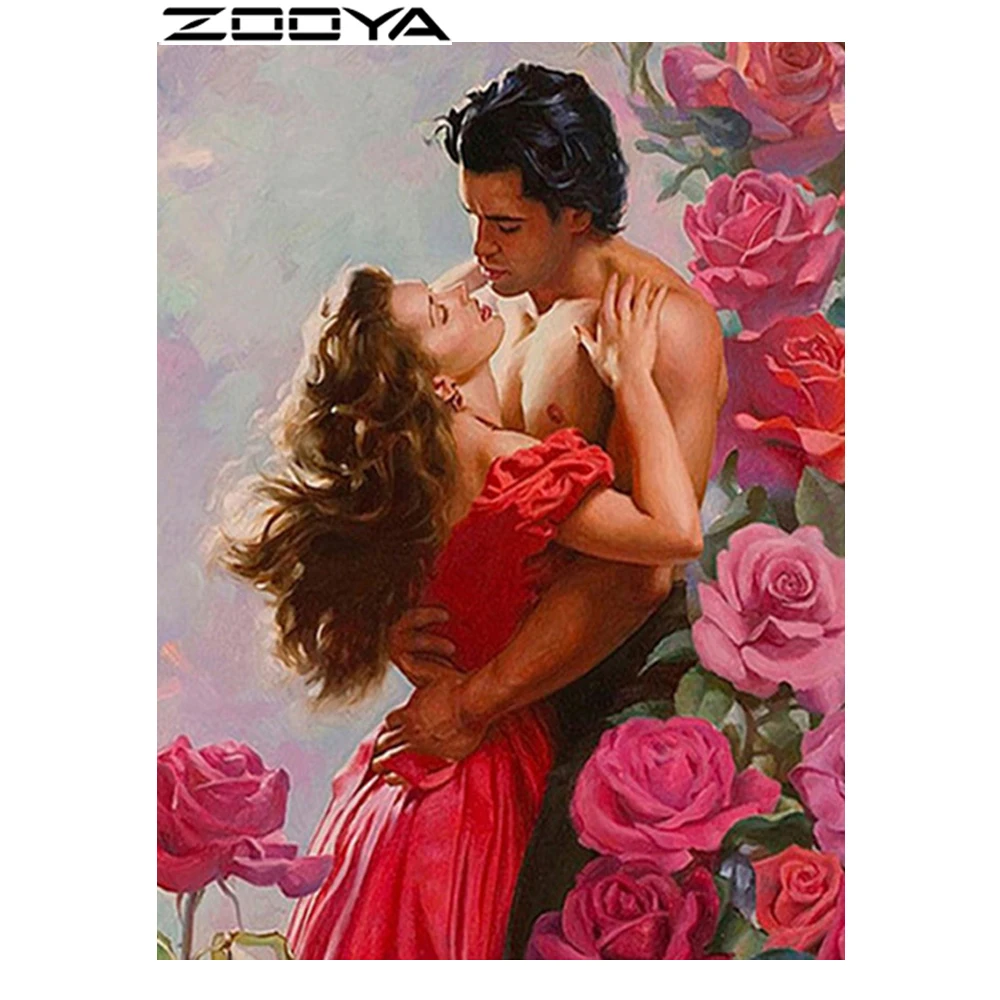 ZOOYA Diamond Embroidery Cross Stitch Sets Rhinestones Embroidery Diamond Cross Stitch Hugging Couple Red Roses Home Decor R471
ZOOYA Diamond Embroidery Cross Stitch Sets Rhinestones Embroidery Diamond Cross Stitch Hugging Couple Red Roses Home Decor R471