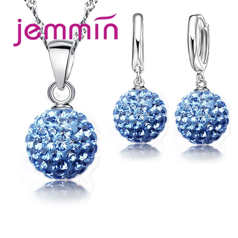 Sweet Delicate 925 Sterling Silver Jewelry Sets Pendant Earrings Necklace For Women Wedding Appointment Party Best Gift
Sweet Delicate 925 Sterling Silver Jewelry Sets Pendant Earrings Necklace For Women Wedding Appointment Party Best Gift