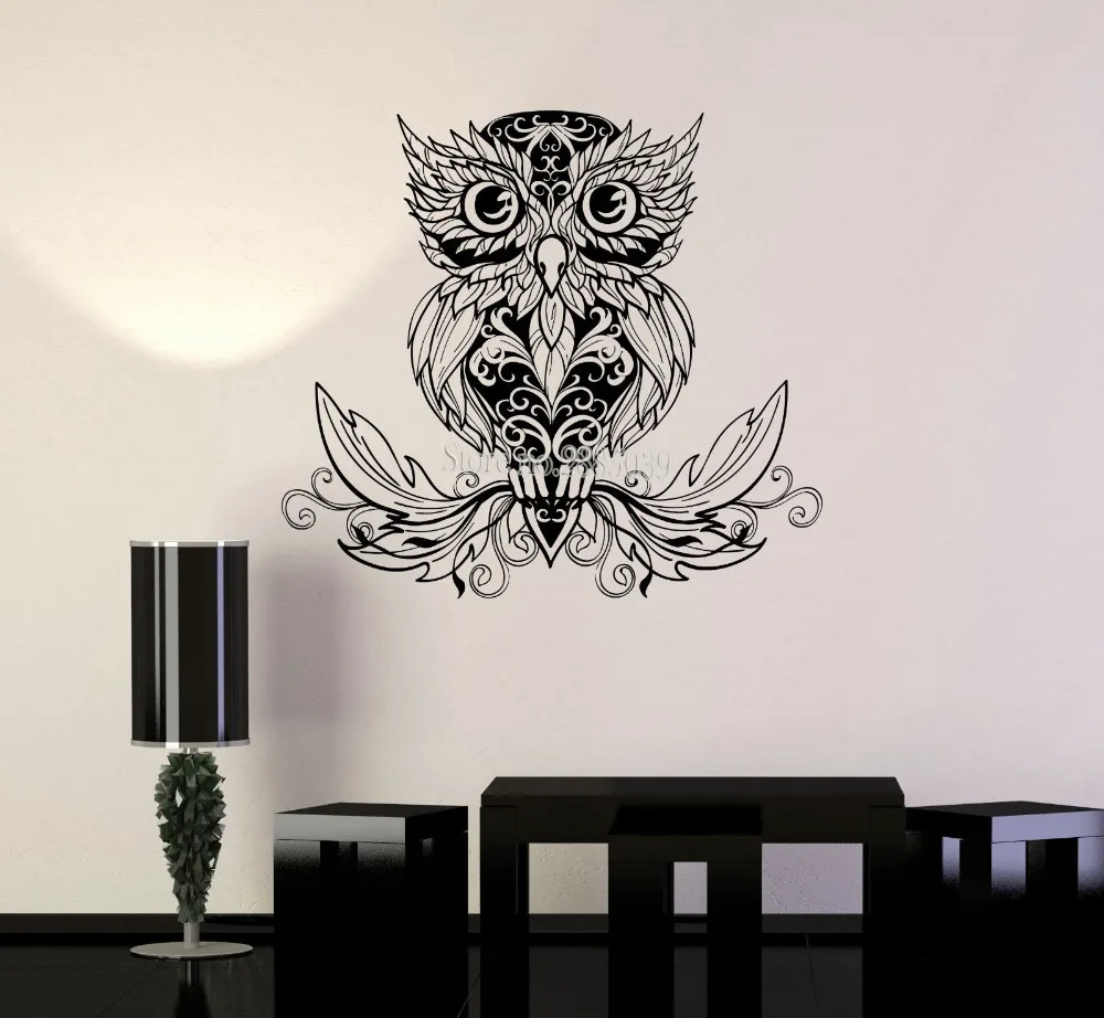 Newest Creative Wall Vinyl Decal Owl Bird Living Room Interior Decor Sticker Mural Sofa Background Decor Wall Decals Art LA457
Newest Creative Wall Vinyl Decal Owl Bird Living Room Interior Decor Sticker Mural Sofa Background Decor Wall Decals Art LA457