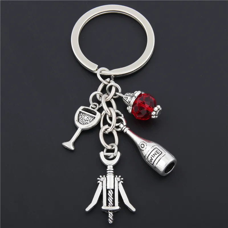 1pc Red Wine Glass Charm Keychain Cheers Jewelry GIfts For Wine Lover Wine Bottle Opener Charm Red Beads Keyring E1674
1pc Red Wine Glass Charm Keychain Cheers Jewelry GIfts For Wine Lover Wine Bottle Opener Charm Red Beads Keyring E1674