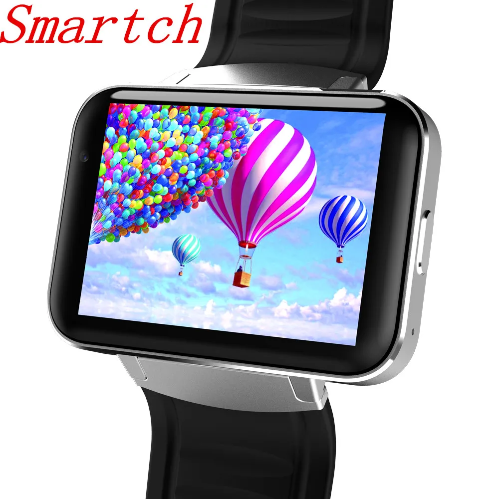 Smartch DM98 Смарт часы Android большой экран 320*240 MTK двухъядерный 1 2G 900 mAh с wifi 3g gps Smartwatch для