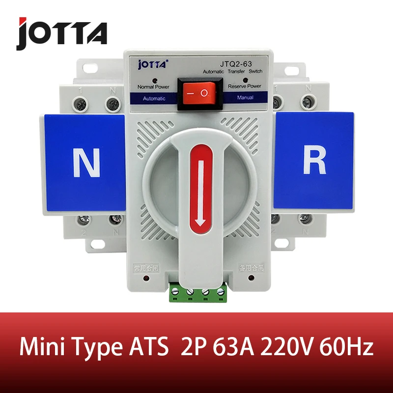 2P 63A 230V MCB type white color Dual Power Automatic transfer switch ATS Rated voltage 220V /380V Rated frequency 50/60Hz
2P 63A 230V MCB type white color Dual Power Automatic transfer switch ATS Rated voltage 220V /380V Rated frequency 50/60Hz