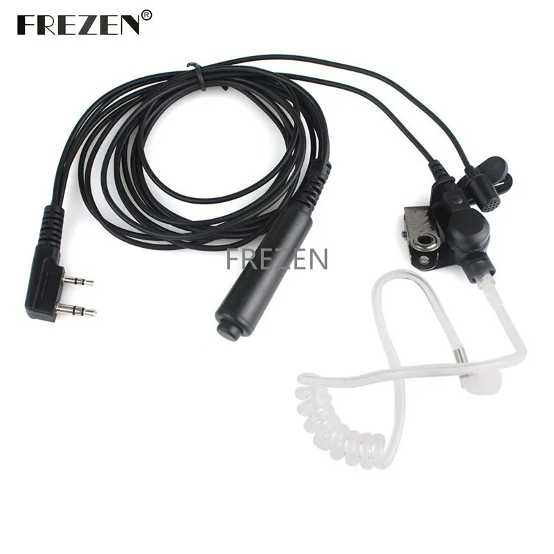 3wire Pro скрытый акустический трубчатый наушник гарнитура с микрофоном PTT для Kenwood