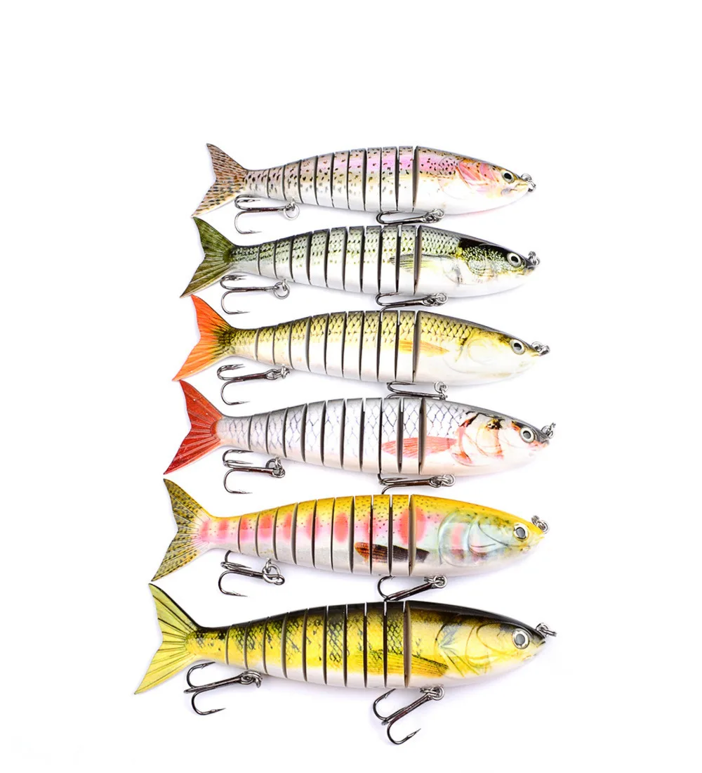 1PCS Multi section 5 Segment Fishing Fish Lure Swimbait Crankbait Minnow 24cm/165g
1PCS Multi section 5 Segment Fishing Fish Lure Swimbait Crankbait Minnow 24cm/165g
