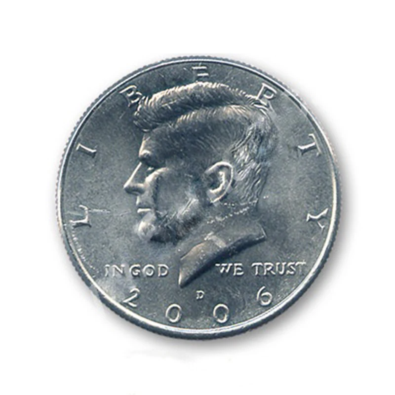 Magnetic Coin USD half Dollar (real coin version) Magic Tricks Funny Stage Magic Gimmick Props Coin Magic Accessories Magicians
Magnetic Coin USD half Dollar (real coin version) Magic Tricks Funny Stage Magic Gimmick Props Coin Magic Accessories Magicians