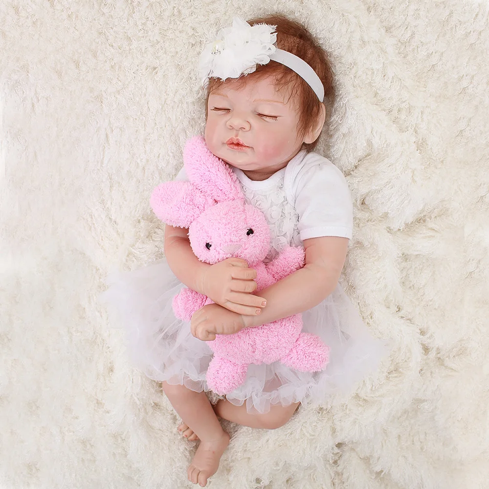 Bebe reborn bonecas 20 "50 см супер настоящие силиконовые куклы baby alive girl princess BJD doll brinquedos |