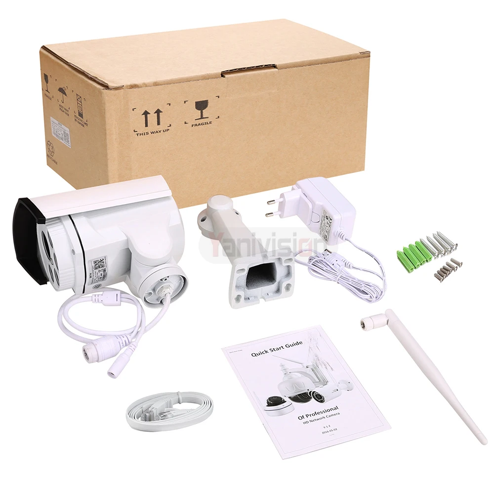 5x 10x Optical Zoom HD 5MP Sony335 PTZ WiFi IP Camera Wireless Bullet Outdoor with TF SD Card 128GB Video Audio Mic IR
5x 10x Optical Zoom HD 5MP Sony335 PTZ WiFi IP Camera Wireless Bullet Outdoor with TF SD Card 128GB Video Audio Mic IR