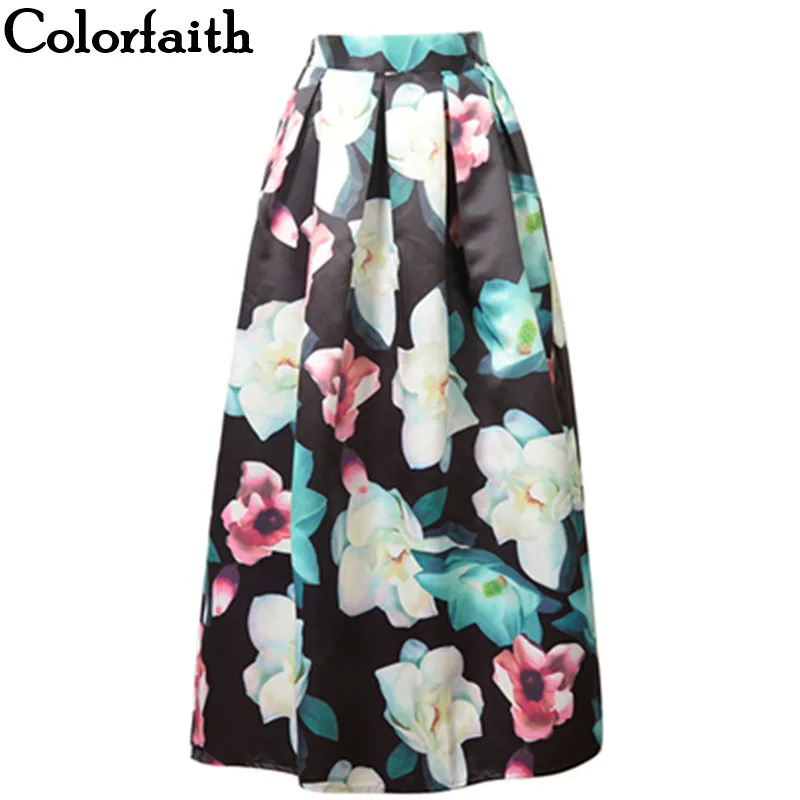 Colorfaith Muslim 100cm Non-transparent Satin Vintage Flared Rose Floral Print High Waist Pleated Maxi Women Long Skirts SK096
Colorfaith Muslim 100cm Non-transparent Satin Vintage Flared Rose Floral Print High Waist Pleated Maxi Women Long Skirts SK096