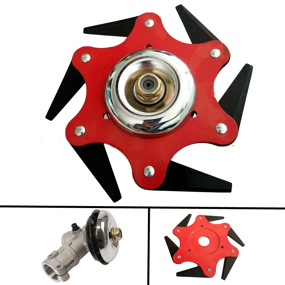 3/5/6 Teeth Brush Cutter Blade Trimmer Head 26mm/28mm Trimmer Gearbox Strimmer Gearhead and Metal Garden Grass Trimmer Head
3/5/6 Teeth Brush Cutter Blade Trimmer Head 26mm/28mm Trimmer Gearbox Strimmer Gearhead and Metal Garden Grass Trimmer Head