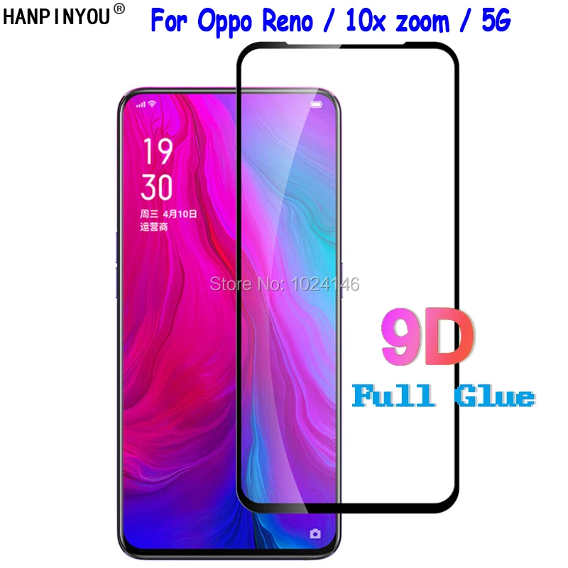 Для Oppo Reno/5G/10x zoom 5D 6D 9D полное покрытие закаленное стекло для защиты экрана