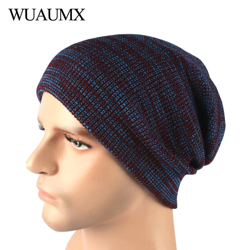 Wuaumx Fashion Autumn Winter Hats For Men Unisex Simple Hip Hop Skullies Beanies Hat Male Outdoor Ski Knitted Cap czapka zimowa
Wuaumx Fashion Autumn Winter Hats For Men Unisex Simple Hip Hop Skullies Beanies Hat Male Outdoor Ski Knitted Cap czapka zimowa