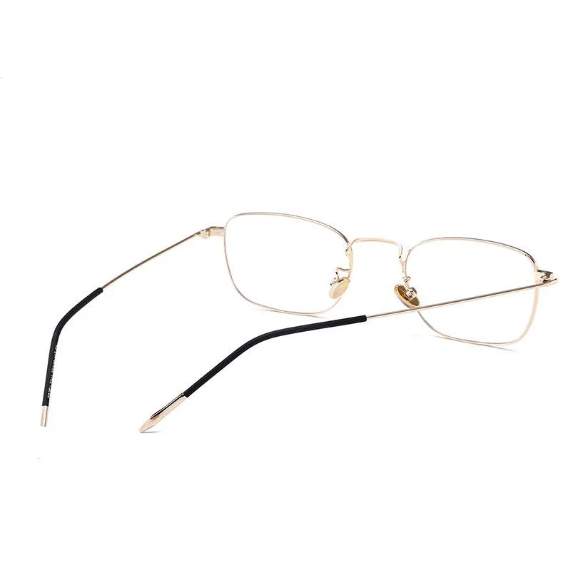 KESMALL Men Anti Blue Prescription Glasses Metal Frame Optical Eyewear Square Shaped Male Reading Myopia Eyeglasses YJ1208P
KESMALL Men Anti Blue Prescription Glasses Metal Frame Optical Eyewear Square Shaped Male Reading Myopia Eyeglasses YJ1208P
