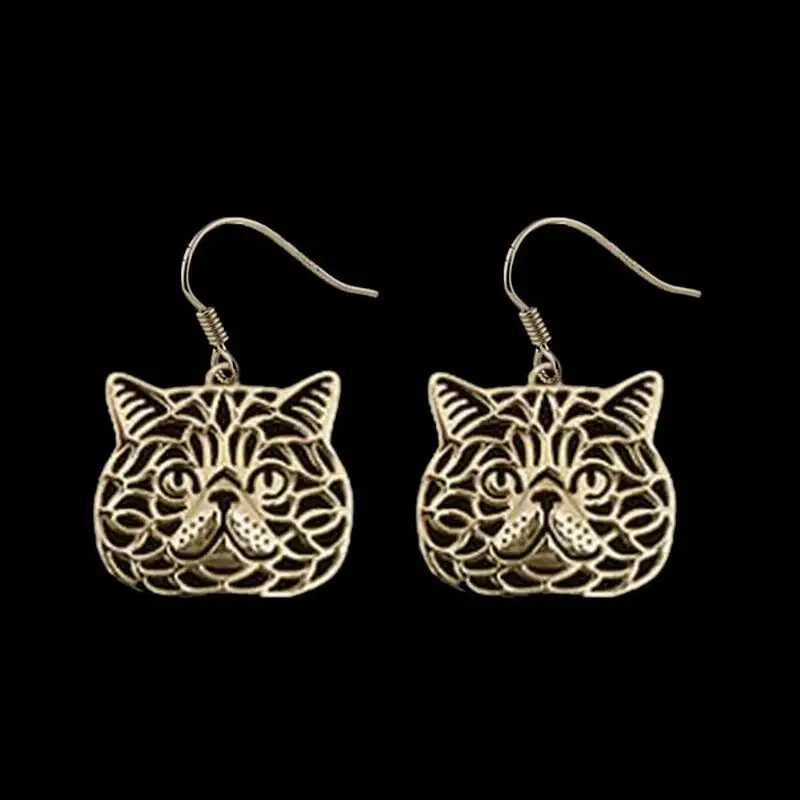 Women Jewelry Alloy Drop Earrings Jewelry Exotic Shorthair Cat Earrings
Women Jewelry Alloy Drop Earrings Jewelry Exotic Shorthair Cat Earrings