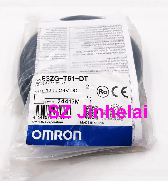 Оригинальный фотоэлектрический Переключатель OMRON E3ZG-T61-DT, оригинальный фотоэлектрический переключатель 2 м
Оригинальный фотоэлектрический Переключатель OMRON E3ZG-T61-DT, оригинальный фотоэлектрический переключатель 2 м
