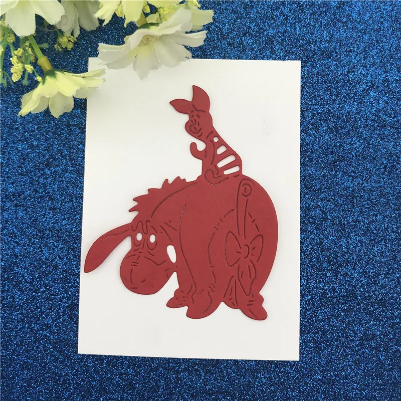 Pig on the back of the cow Metal Cutting Dies Stencil for DIY Scrapbooking Photo Album Embossing Paper Cards Decorative Crafts
Pig on the back of the cow Metal Cutting Dies Stencil for DIY Scrapbooking Photo Album Embossing Paper Cards Decorative Crafts
