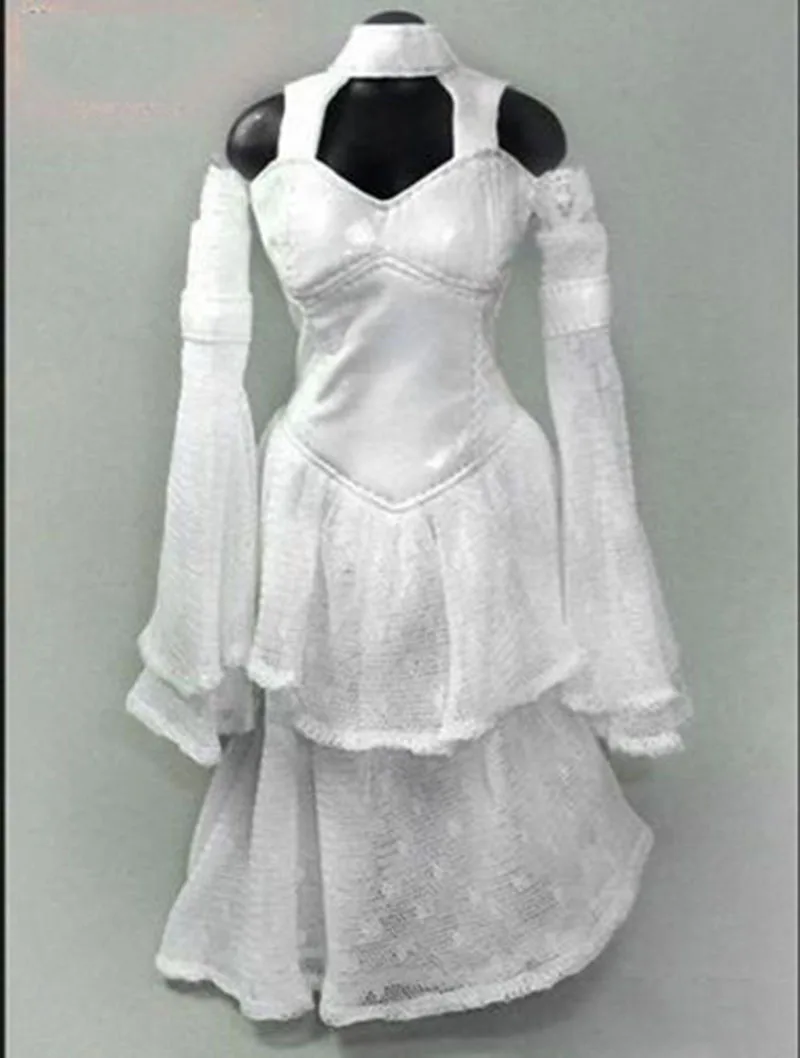 1/6 scale 1:6 female girl woman young lady white wedding dress suit clothing set fit for 12'' action figure clothes model toy
1/6 scale 1:6 female girl woman young lady white wedding dress suit clothing set fit for 12'' action figure clothes model toy