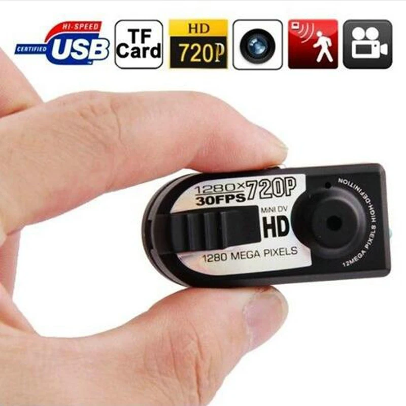 Миниатюрная цифровая видеокамера Q5 с высоким разрешением HD 720P камера ночного