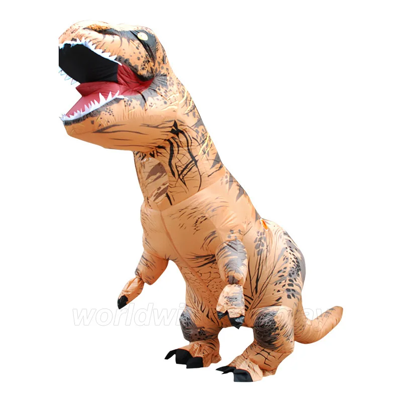 T-REX Inflatable Cosplay Costume Dinosaur Jumpsuit Free Shipping for Halloween and Christmas for Adults and Children
T-REX Inflatable Cosplay Costume Dinosaur Jumpsuit Free Shipping for Halloween and Christmas for Adults and Children