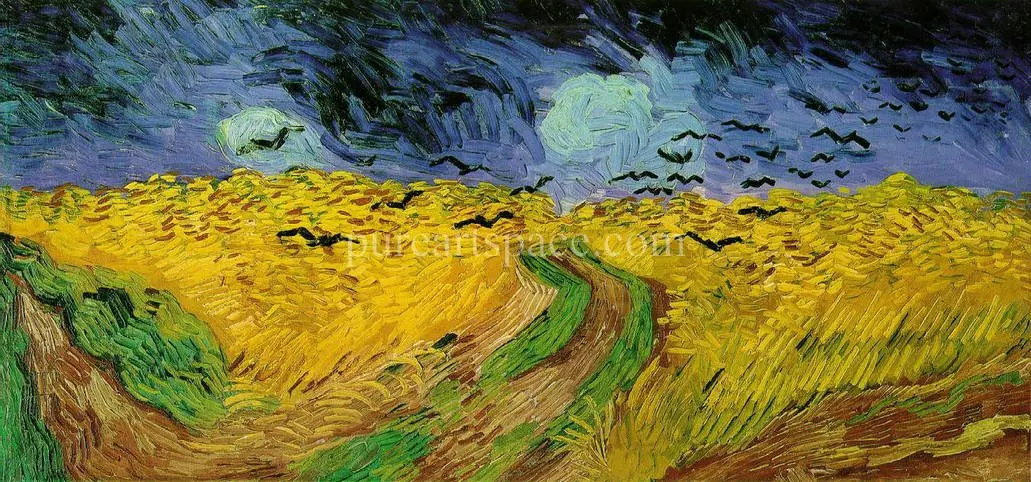Wheat Field with Crows Hand Painted Oil Painting Vincent Van Gogh Art Reproduction Wall Art for Home Decor
Wheat Field with Crows Hand Painted Oil Painting Vincent Van Gogh Art Reproduction Wall Art for Home Decor