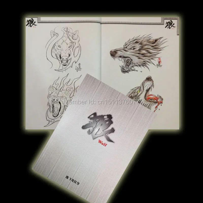Wholesale - Wolf Beast tattoo A4 sketchbook Flash Designs China Sketch Book Free shipping
Wholesale - Wolf Beast tattoo A4 sketchbook Flash Designs China Sketch Book Free shipping