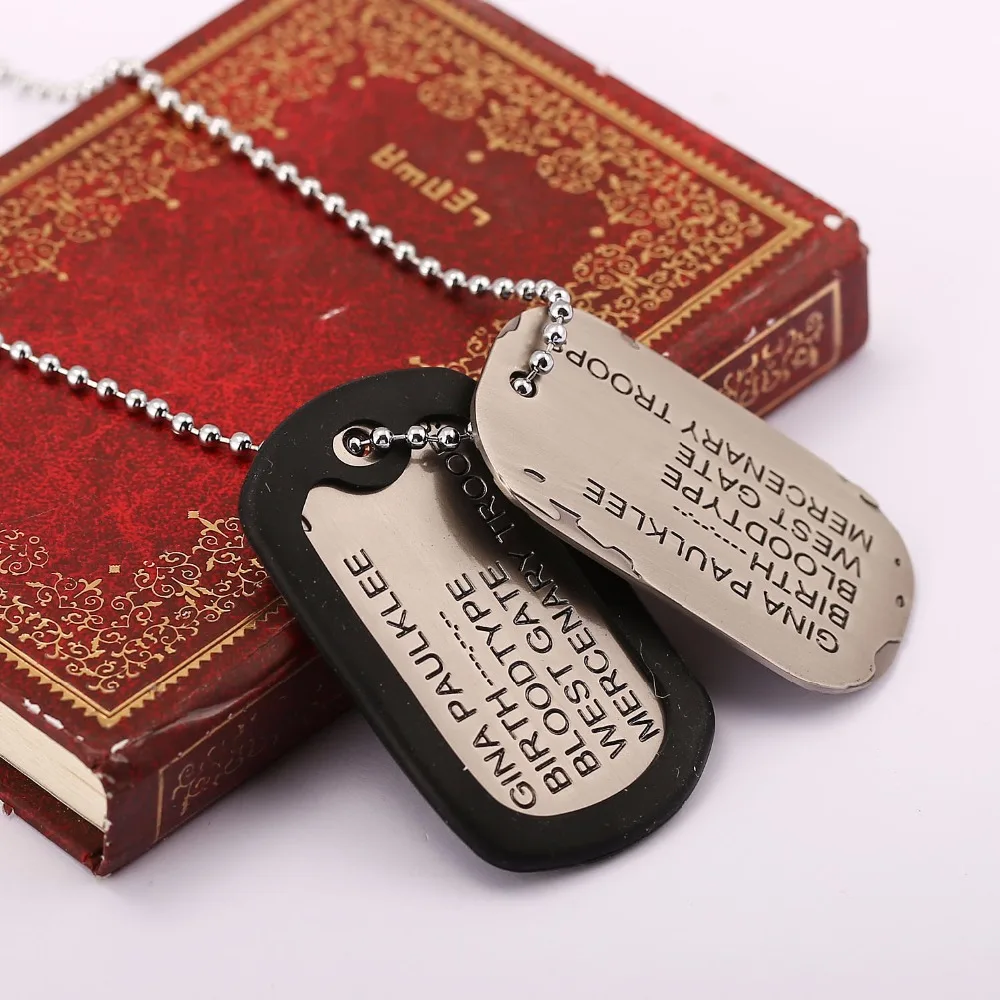 HSIC Anime Gangsta Necklace Nicolas Brown Twilight S/O SO Logo Cosplay Dog Tag Two Link Chains Pendant Necklaces 11662
HSIC Anime Gangsta Necklace Nicolas Brown Twilight S/O SO Logo Cosplay Dog Tag Two Link Chains Pendant Necklaces 11662