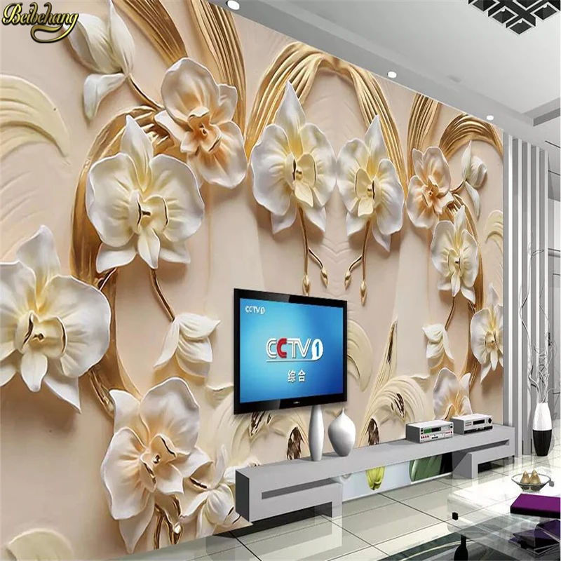 beibehang Custom Photo Wallpaper Mural 3D Phalaenopsis Embossed Wall 3D Sandstone Embossed Wall wallpapers for living room
beibehang Custom Photo Wallpaper Mural 3D Phalaenopsis Embossed Wall 3D Sandstone Embossed Wall wallpapers for living room