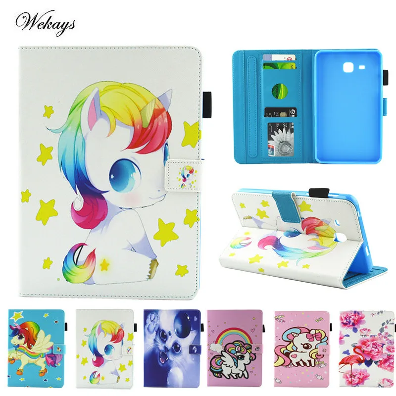 Wekays Case for Samsung Galaxy Tab A6 7.0 T280 T285 Funda Soft Silicone PU Leather Smart Unicorn Flamingo Tablet Cover Coque
Wekays Case for Samsung Galaxy Tab A6 7.0 T280 T285 Funda Soft Silicone PU Leather Smart Unicorn Flamingo Tablet Cover Coque