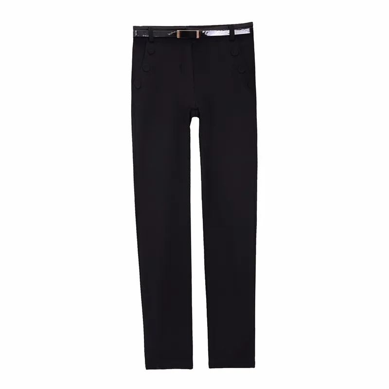 Korean Style Lady Office Suit Pants Black Color Women Casual Cotton Trousers Spring Summer Pants Size S-3XL
Korean Style Lady Office Suit Pants Black Color Women Casual Cotton Trousers Spring Summer Pants Size S-3XL