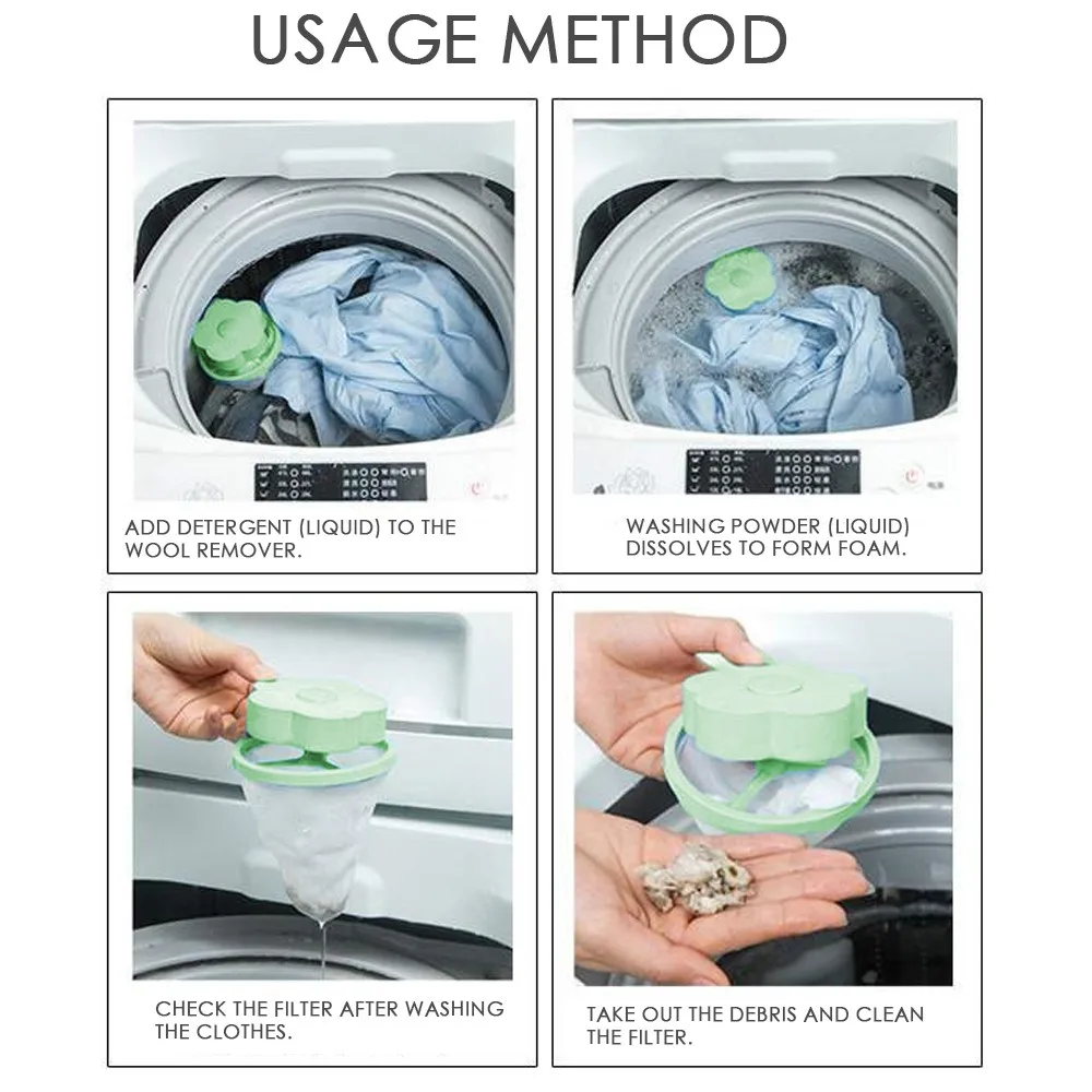10PCS Floating Pet Fur Catcher Filtering Hair Removal Device Wool Cleaning Supplies 19 Mar13 Laundry Bags Lint Filter Bags
10PCS Floating Pet Fur Catcher Filtering Hair Removal Device Wool Cleaning Supplies 19 Mar13 Laundry Bags Lint Filter Bags