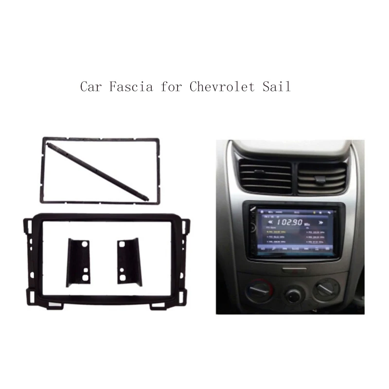 2 Din Car Radio Fascias fit for Chevrolet Sail facia DVD Stereo Panel Fascia Dash Mount Kits Refit installation Trim Frame Bezel
2 Din Car Radio Fascias fit for Chevrolet Sail facia DVD Stereo Panel Fascia Dash Mount Kits Refit installation Trim Frame Bezel