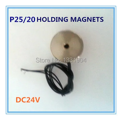 Free shipping DC24V Round Electro Holding Magnet, P25/20 DC Solenoid Electromagnet,6pcs/pack
Free shipping DC24V Round Electro Holding Magnet, P25/20 DC Solenoid Electromagnet,6pcs/pack