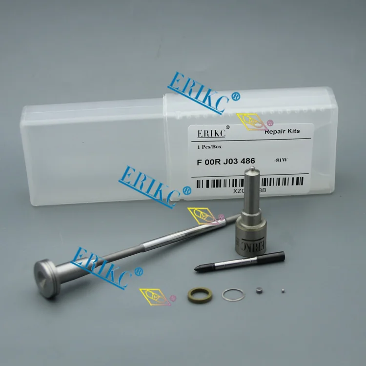 

ERIKC F00R J03 486 Diesel Injector Repair Kits F00RJ03486 Diesel Nozzle Valve Spare Parts F 00R J03 486 for 0445120127