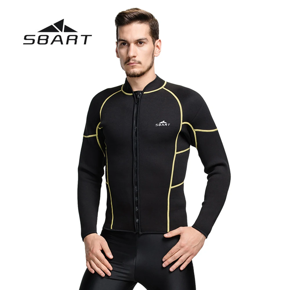 SBART Spearfishing Scuba Diving Rash Guard Swimwear Men Swimming Snorkeling Wetsuit Windsurfing Kite Surfing Jacket 3mm Neoprene
SBART Spearfishing Scuba Diving Rash Guard Swimwear Men Swimming Snorkeling Wetsuit Windsurfing Kite Surfing Jacket 3mm Neoprene