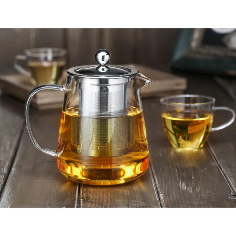 Heat Resistance Glass Teapot(380,550,750,950ml ) With Stainless Steel Infuser Strainer Heat Coffee Teapot tea Tool Kettle
Heat Resistance Glass Teapot(380,550,750,950ml ) With Stainless Steel Infuser Strainer Heat Coffee Teapot tea Tool Kettle