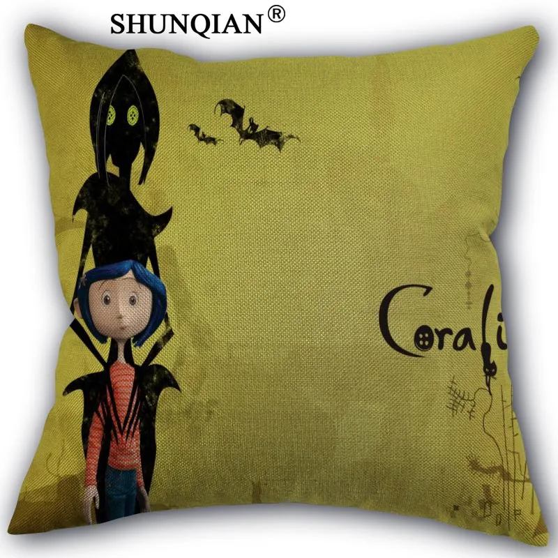 Linen Cotton Coraline Pillow Cover Custom Print Home Wedding Decorative Pillow Cases 45x45cm One Side New Year's Pillowcase
Linen Cotton Coraline Pillow Cover Custom Print Home Wedding Decorative Pillow Cases 45x45cm One Side New Year's Pillowcase