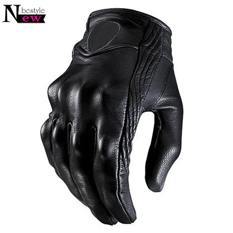 Top Guantes Fashion Real Leather Gloves Full Finger Black Moto Men Motorcycle Gloves Motorcycle Protective Gears Motocross Glove
Top Guantes Fashion Real Leather Gloves Full Finger Black Moto Men Motorcycle Gloves Motorcycle Protective Gears Motocross Glove