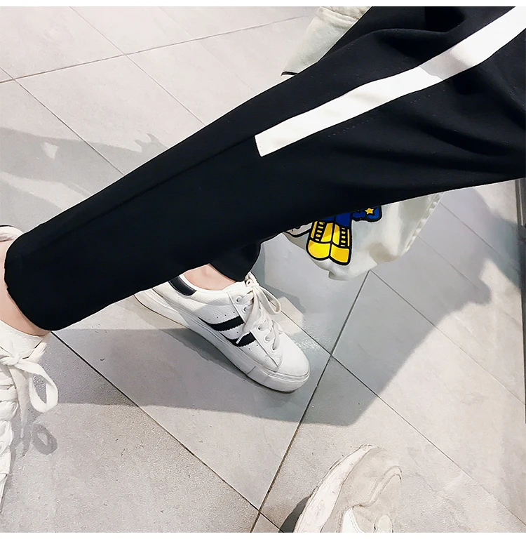 fashion pocket trousers for women harem pants 2018 simple side striped pencil pants ankle-length pants loose M-2XL 0769 30
fashion pocket trousers for women harem pants 2018 simple side striped pencil pants ankle-length pants loose M-2XL 0769 30